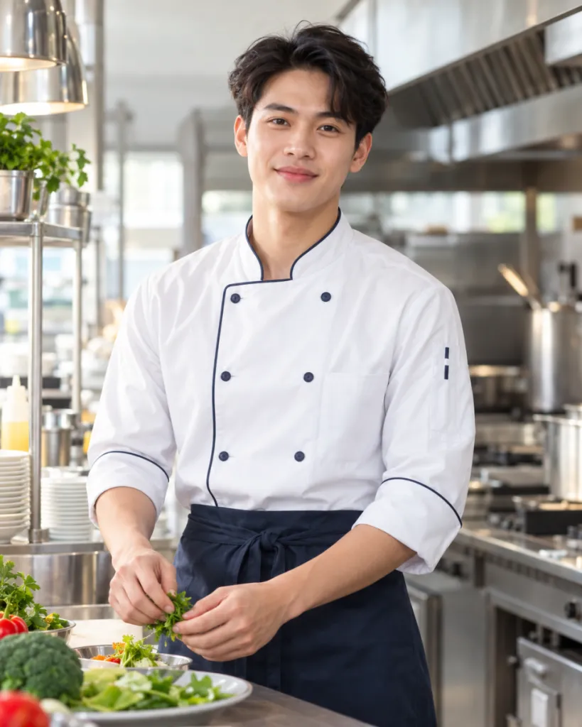 Áo bếp đồng phục